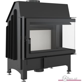 Kratki zibi 12  kamineinsatz mit rechte eckscheibe /11 kw