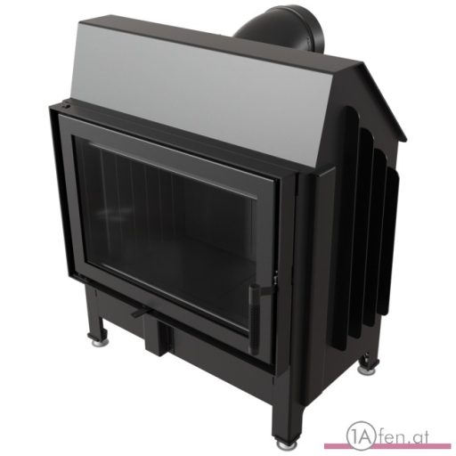 Kratki zibi 12  kamineinsatz /11 kw - mit schwarzer Inneraum