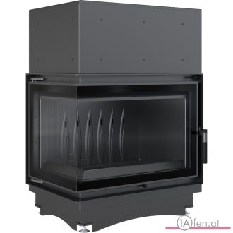   Kratki zuzia eco-deco kamineinsatz mit linke eckscheibe /12 kw 