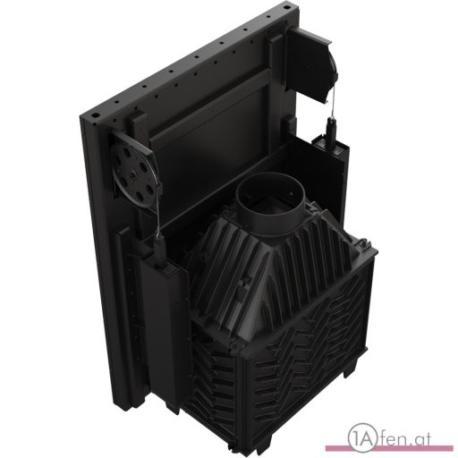 Kratki zuzia kamineinsatz mit schiebetür / 16 kw 
