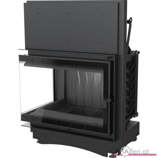 Kratki zuzia deco kamineinsatz  mit linke eckscheibe  /16 kw 