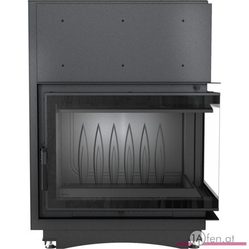 Kratki zuzia deco kamineinsatz  mit rechte eckscheibe  /16 kw 